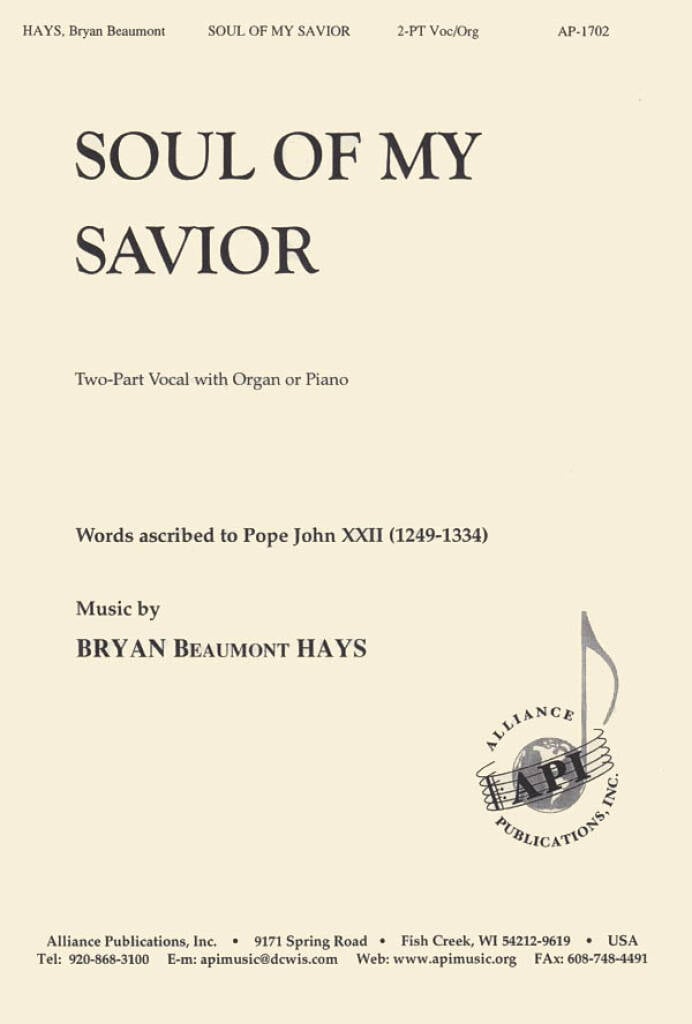 Soul of My Savior